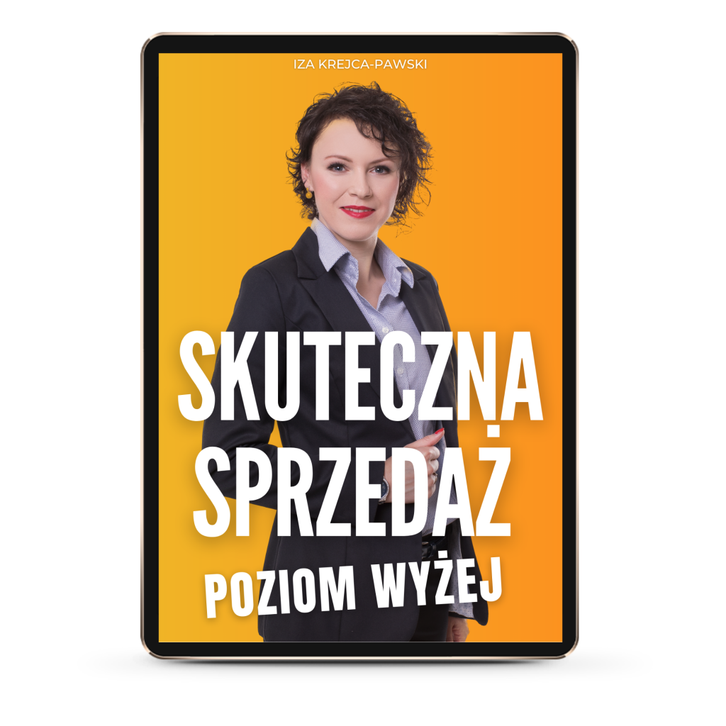 Ebook Skuteczna Sprzedaż Poziom Wyżej Iza Krejca-Pawski
