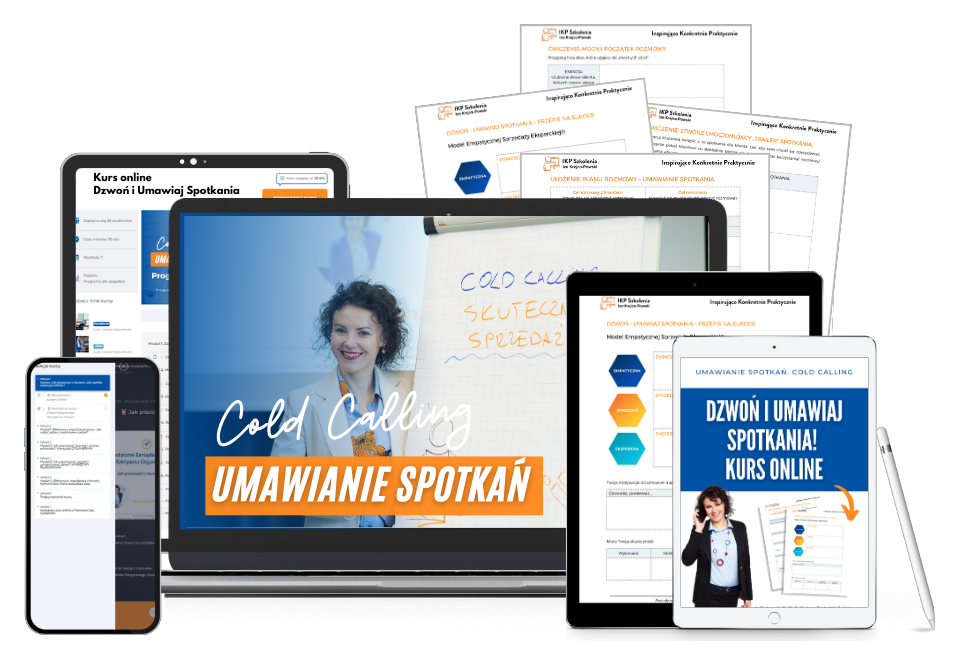 Umawianie Spotkań z Izą Krejcą-Pawski kurs online