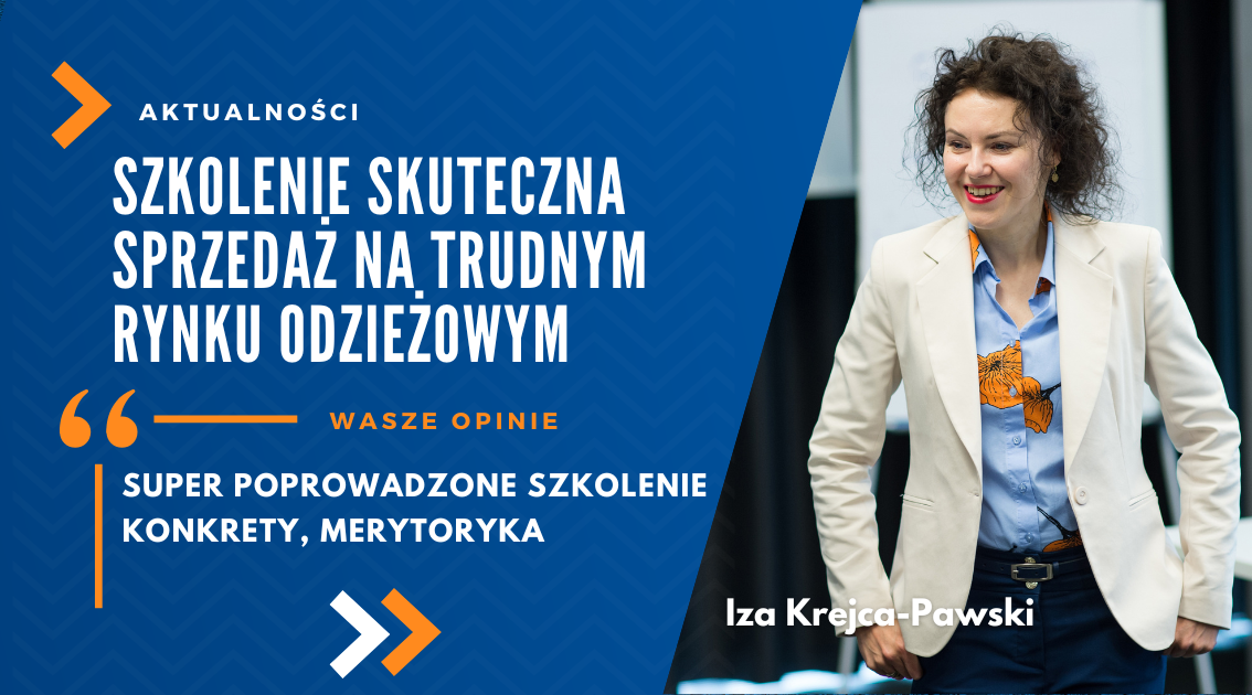 Szkolenie ze sprzedaży eksperckiej ESE dla przedstawicieli handlowych z branży odzieżowej